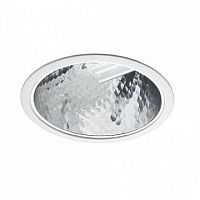 TL08-05 218, встраиваемый светильник, Ø225, отражатель - зеркальный алюминий, цвет рамки - белый |  код. 11390 |  Technolux